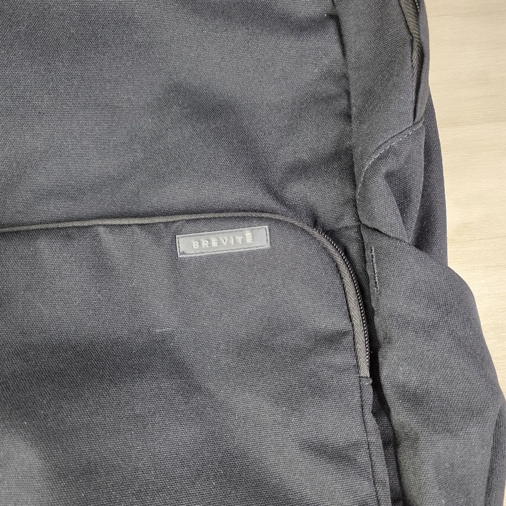 Brevite Everyday‎ Backpack Triple Black Laptop READ
